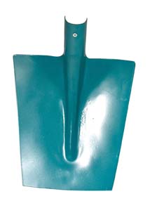 SQUARE TEMPERED TIP SHOVEL WITHOUT HANDLE