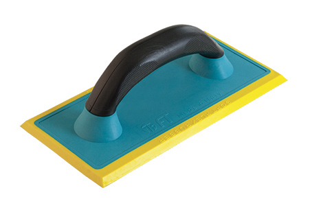 NATURAL RUBBER PLASTERING TROWEL YELLOW COLORED