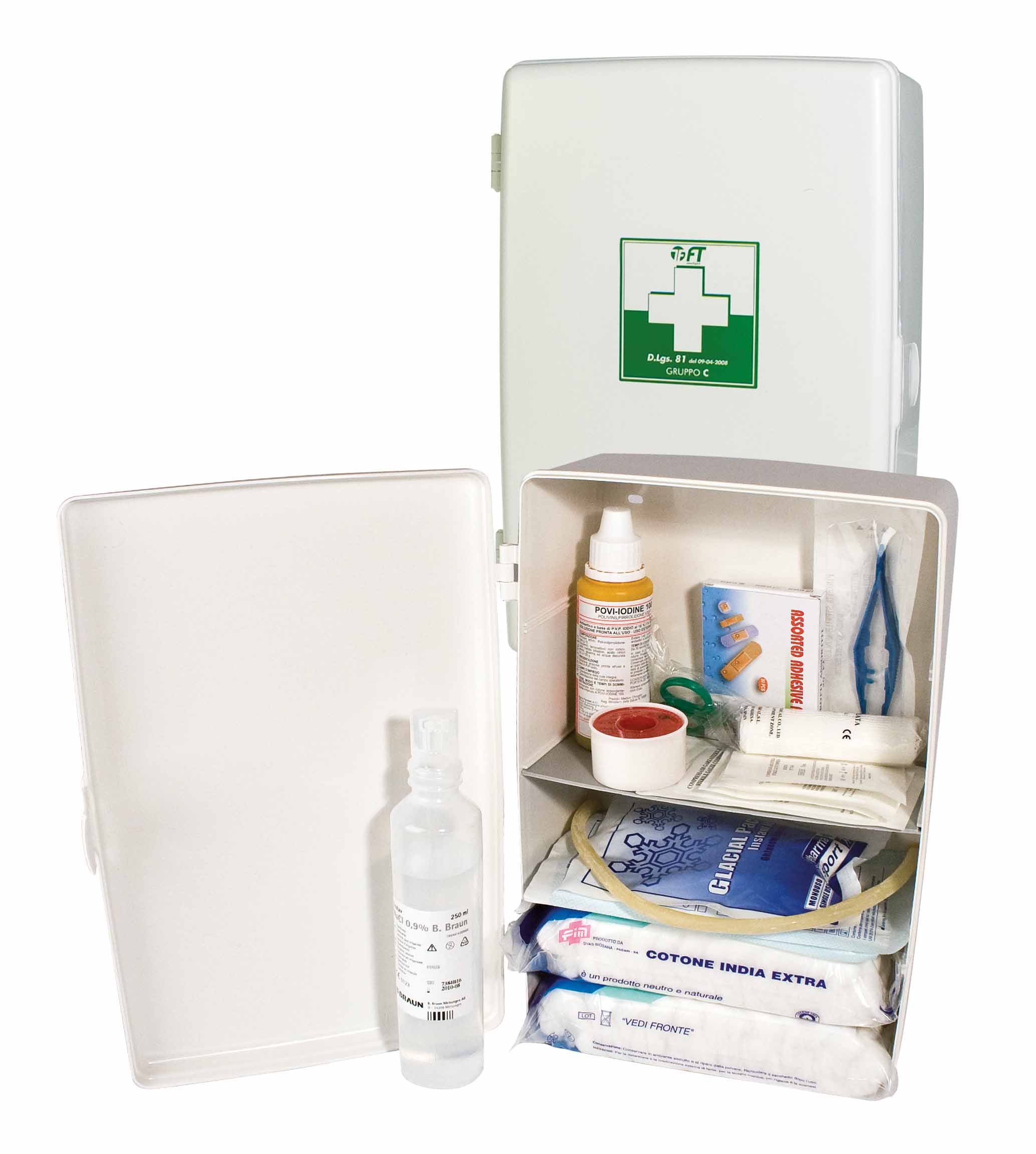 WALL CABINET FOR FIRST AID IN ABS – GROUP C